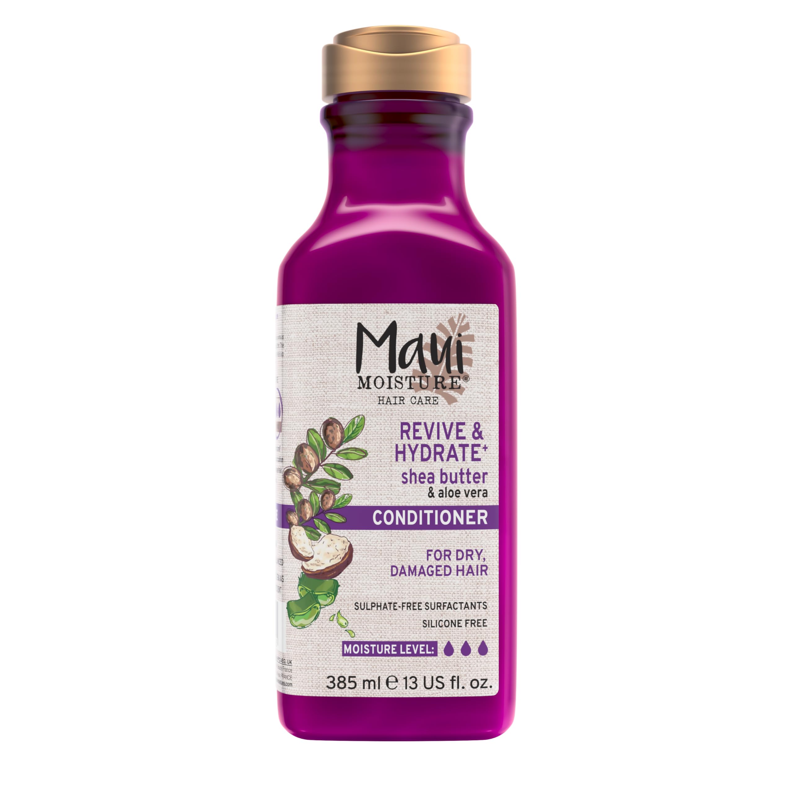 Maui Moisture Hydrating Shea Butter Hair Conditioner with Aloe Vera - 13.01 fl oz