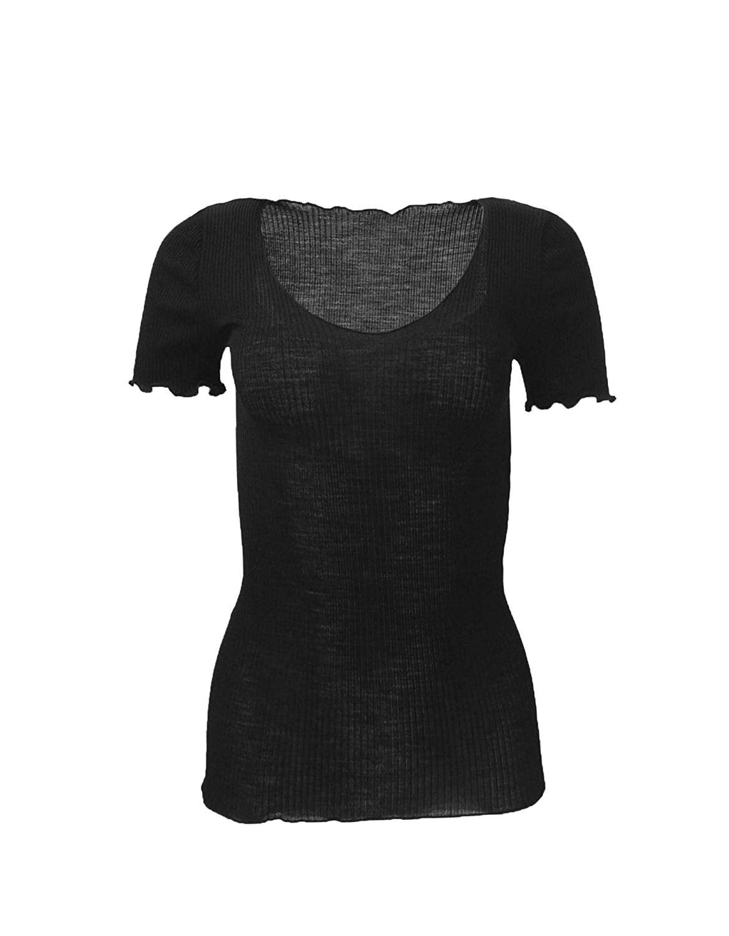 tittimitti EGi Luxury Wool Silk Women's T-Shirt. Proudly Made in Italy (1495) — lifestyle context