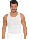 tittimitti EGi Luxury 100% Merino Wool Men's Sleeveless Shirt Muscle Tank Top. Proudly Made in Italy. — main product shot