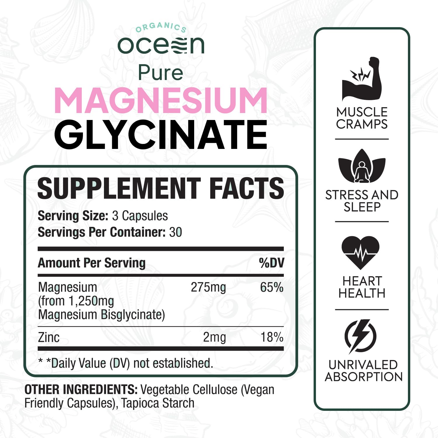 Ocean Extramag Magnesium Supplement - Dietary Supplement