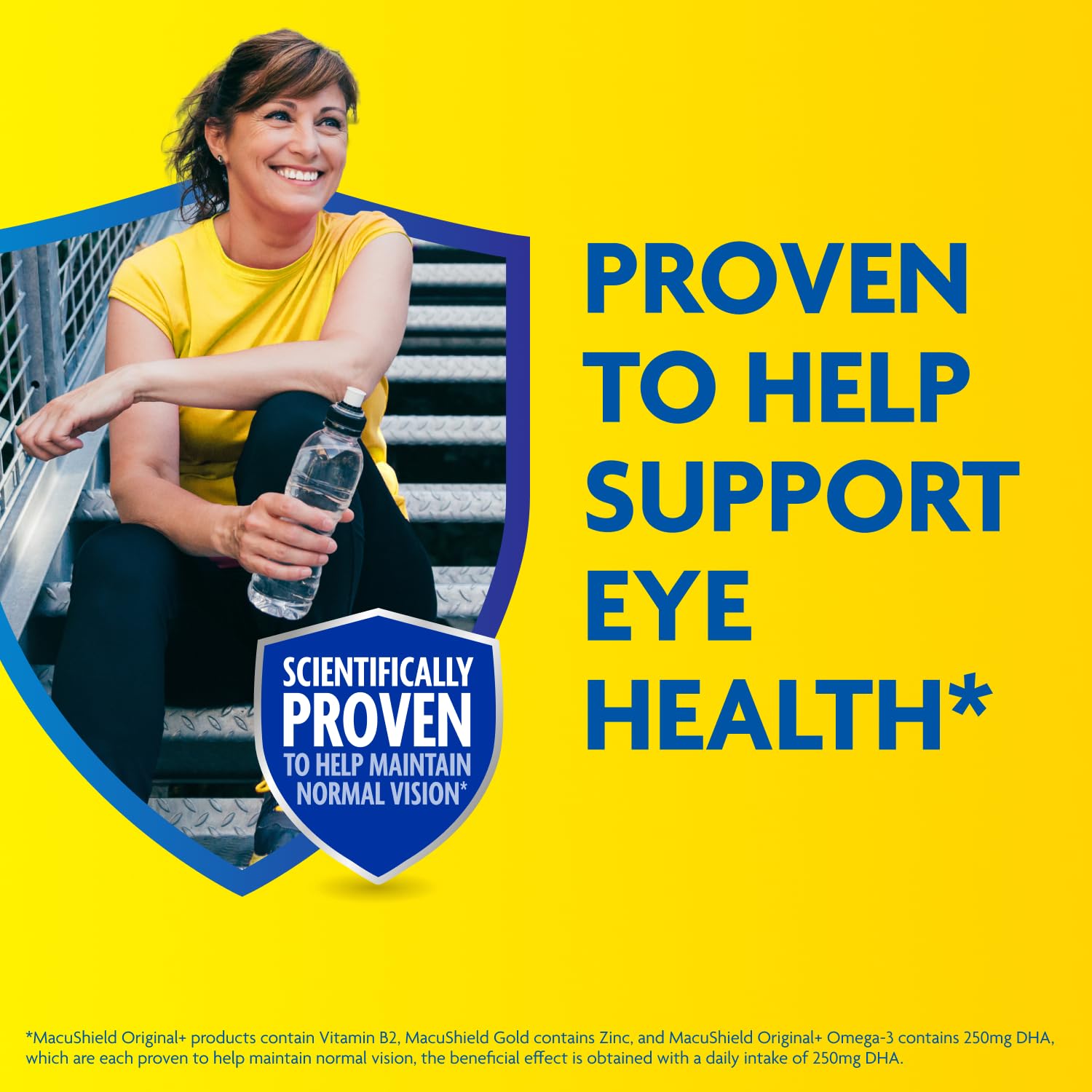 MacuShield Gold Eye Health Supplement - 90 Capsules with Lutein, Zeaxanthin & Antioxidants