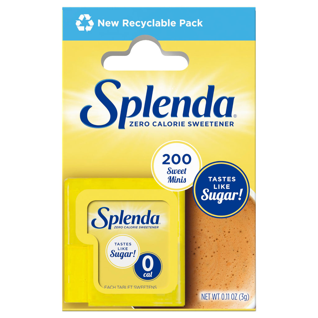 Splenda Sugar Substitute Tablets - Low-Calorie Sweetener for Diabetics & Dieters