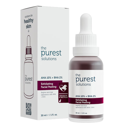 The Purest Solutions Skincare Set - Exfoliating, Brightening, Anti-aging with AHA, BHA, and Vitamin C