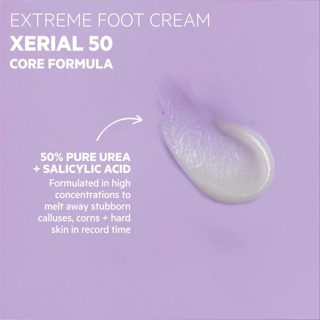 SVR Creme Pieds Xerial 30 - Intensive Foot Cream for Dry Feet with 30% Urea, Moisturizing & Soothing, 1.69 fl oz