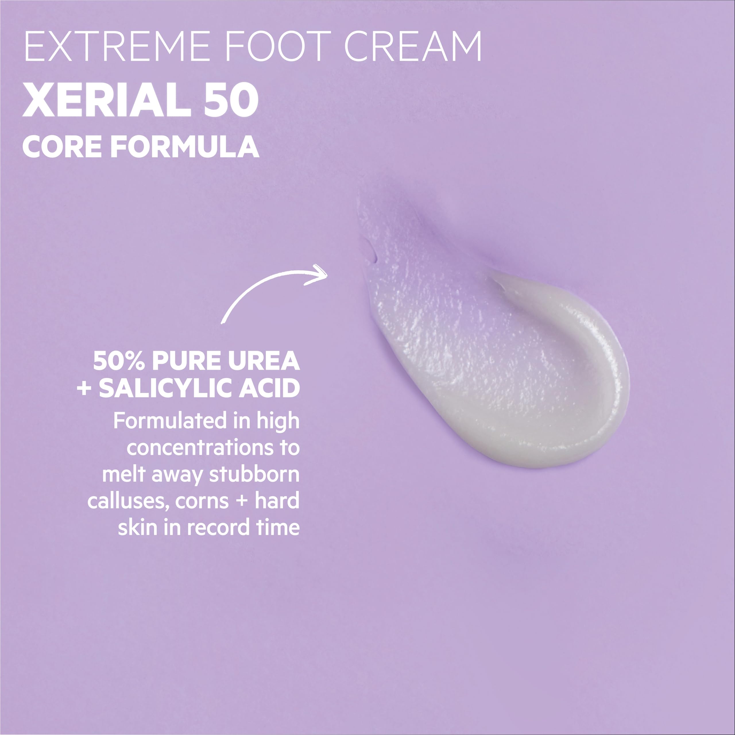 SVR Creme Pieds Xerial 30 - Intensive Foot Cream for Dry Feet with 30% Urea, Moisturizing & Soothing, 1.69 fl oz