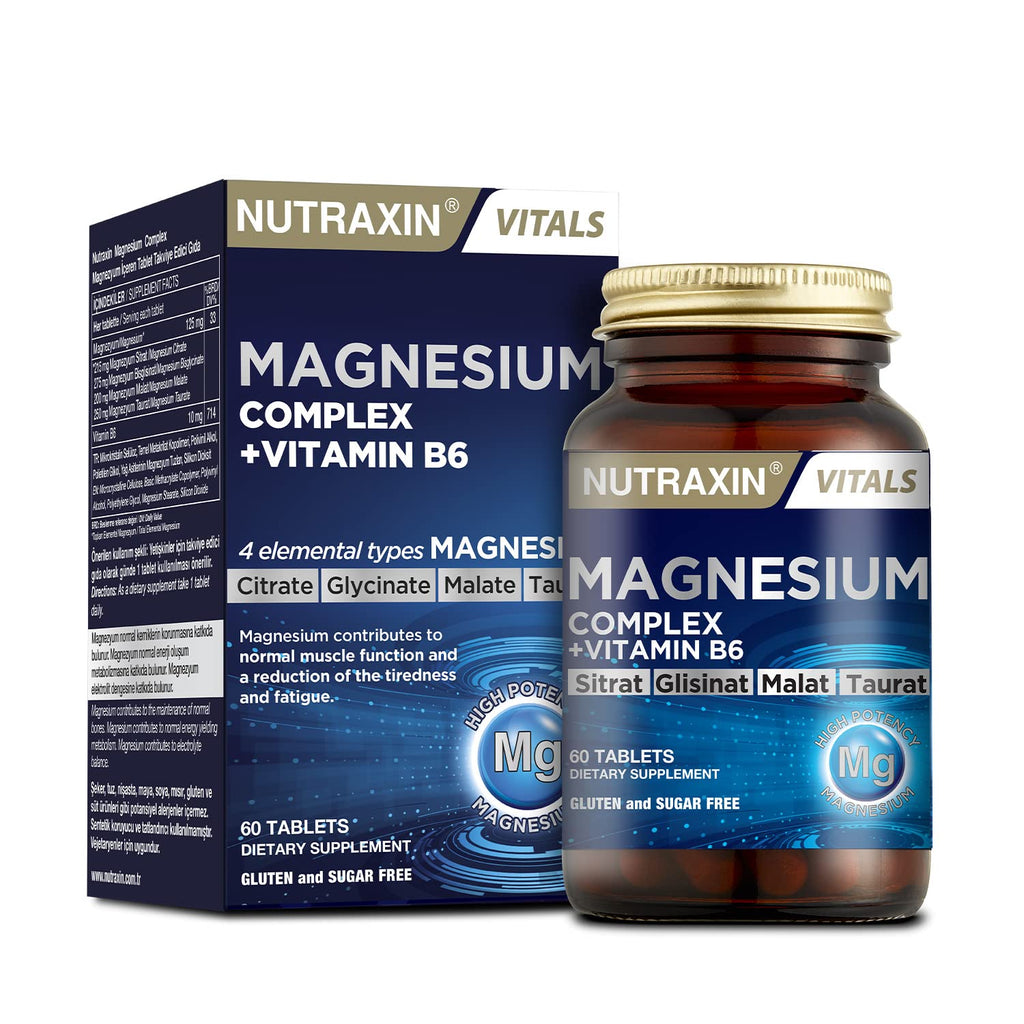 Nutraxin Multi Mineral Complex - 60 Tablets