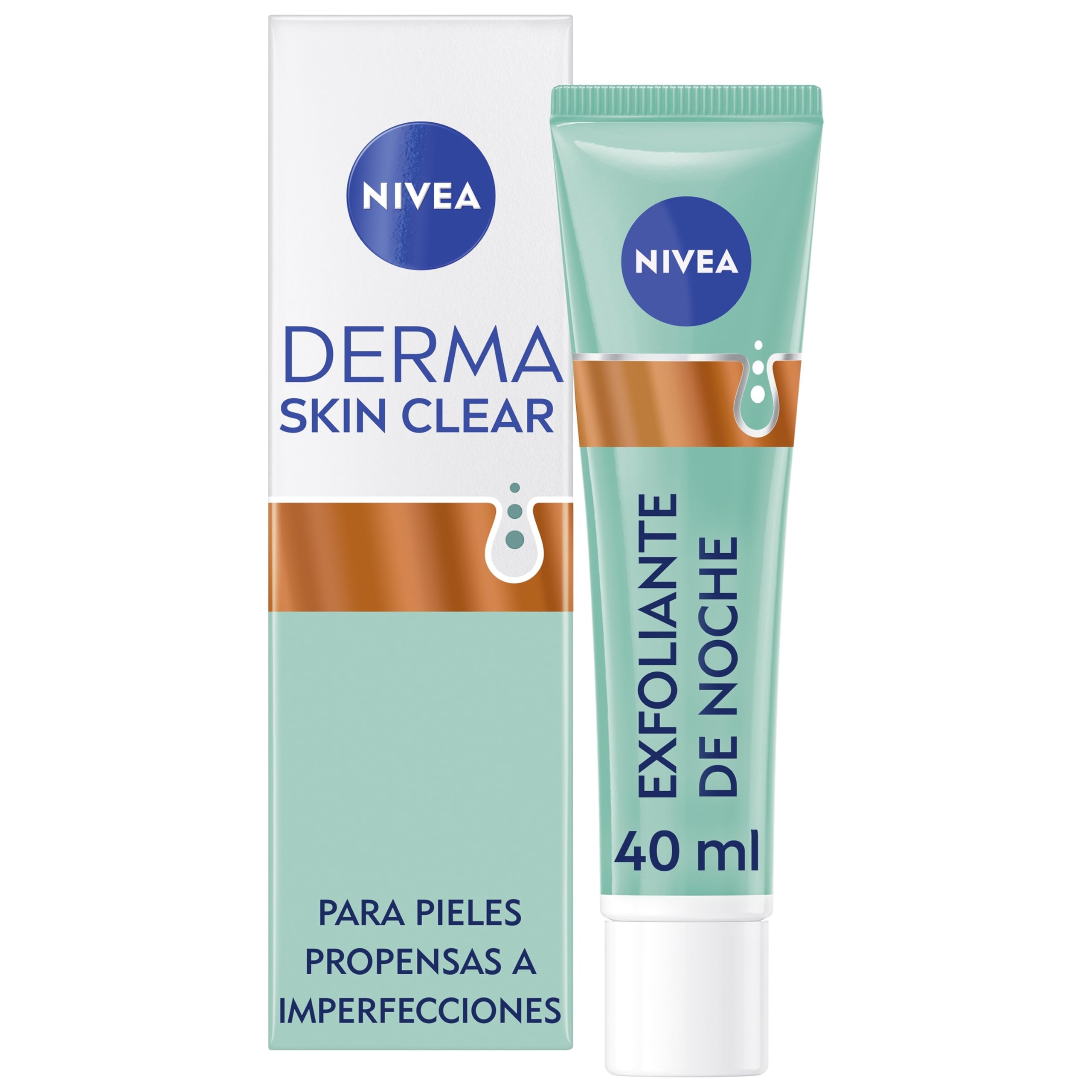 Nivea Derma Skin Clear Night Exfoliator - Acne Care | 40ml