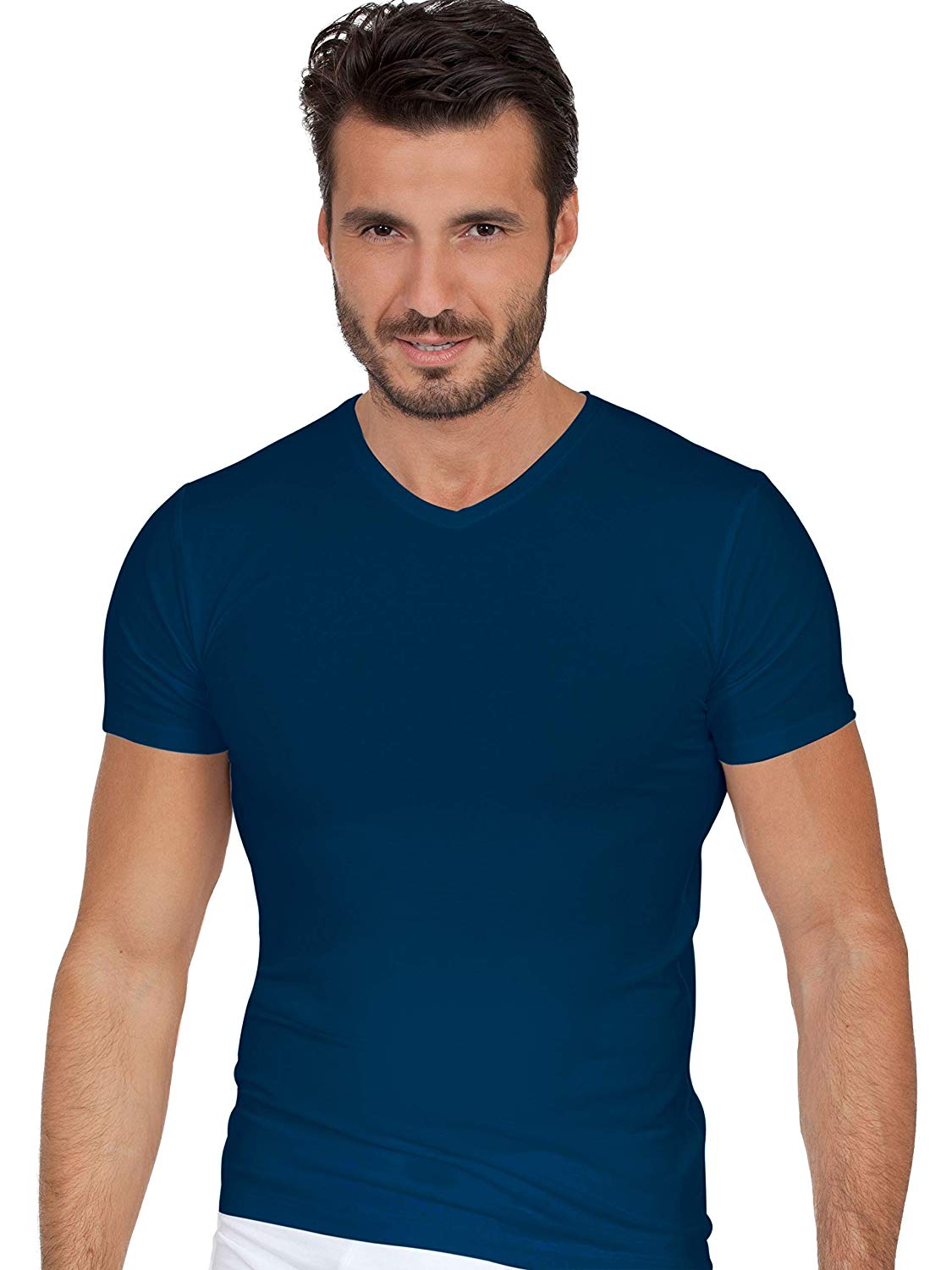 tittimitti EGI Luxury Modal Men's V-Neck T-Shirt. Proudly Made in Italy (1185) — main product shot
