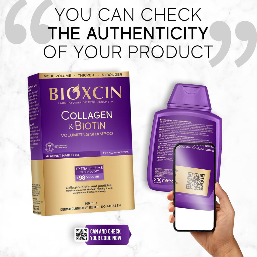Bioxcin Collagen Biotin Shampoo - Volume Boosting | 300ml
