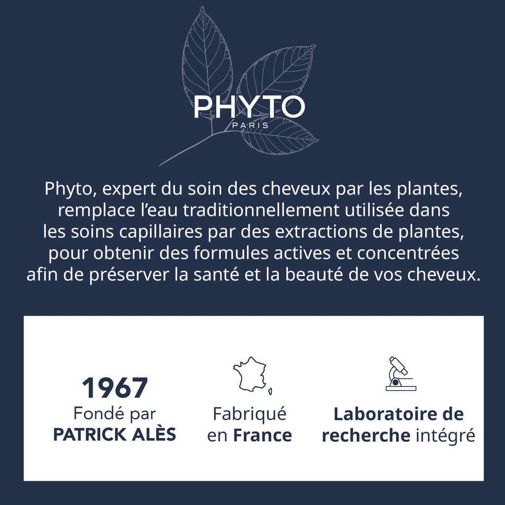Phyto Purple Hair Mask - Neutralize Brassy Tones, Natural Care for Blonde, Grey, White Hair