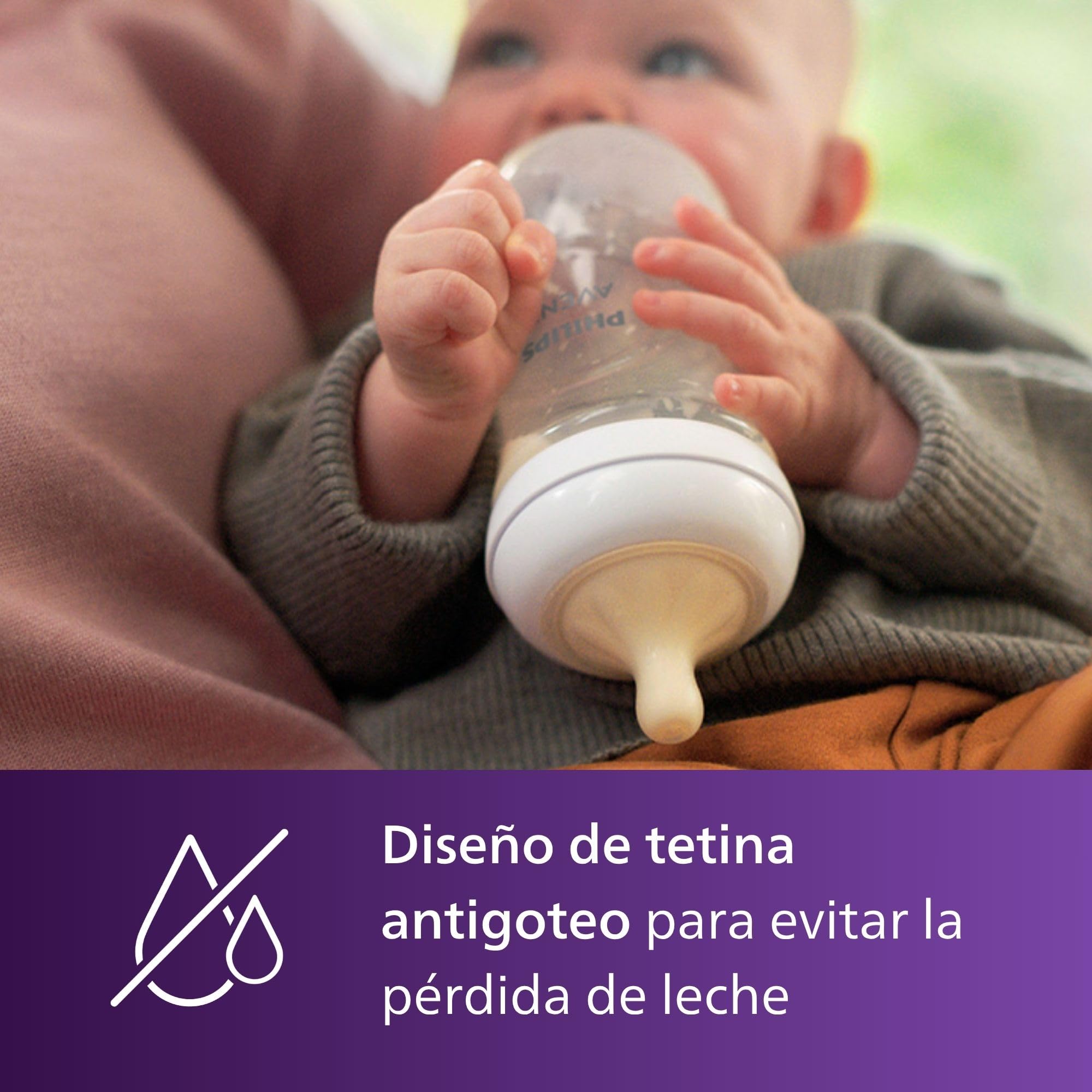 Philips Avent Natural Nipple 2 Holes - 1 Month+ | 2-Pack