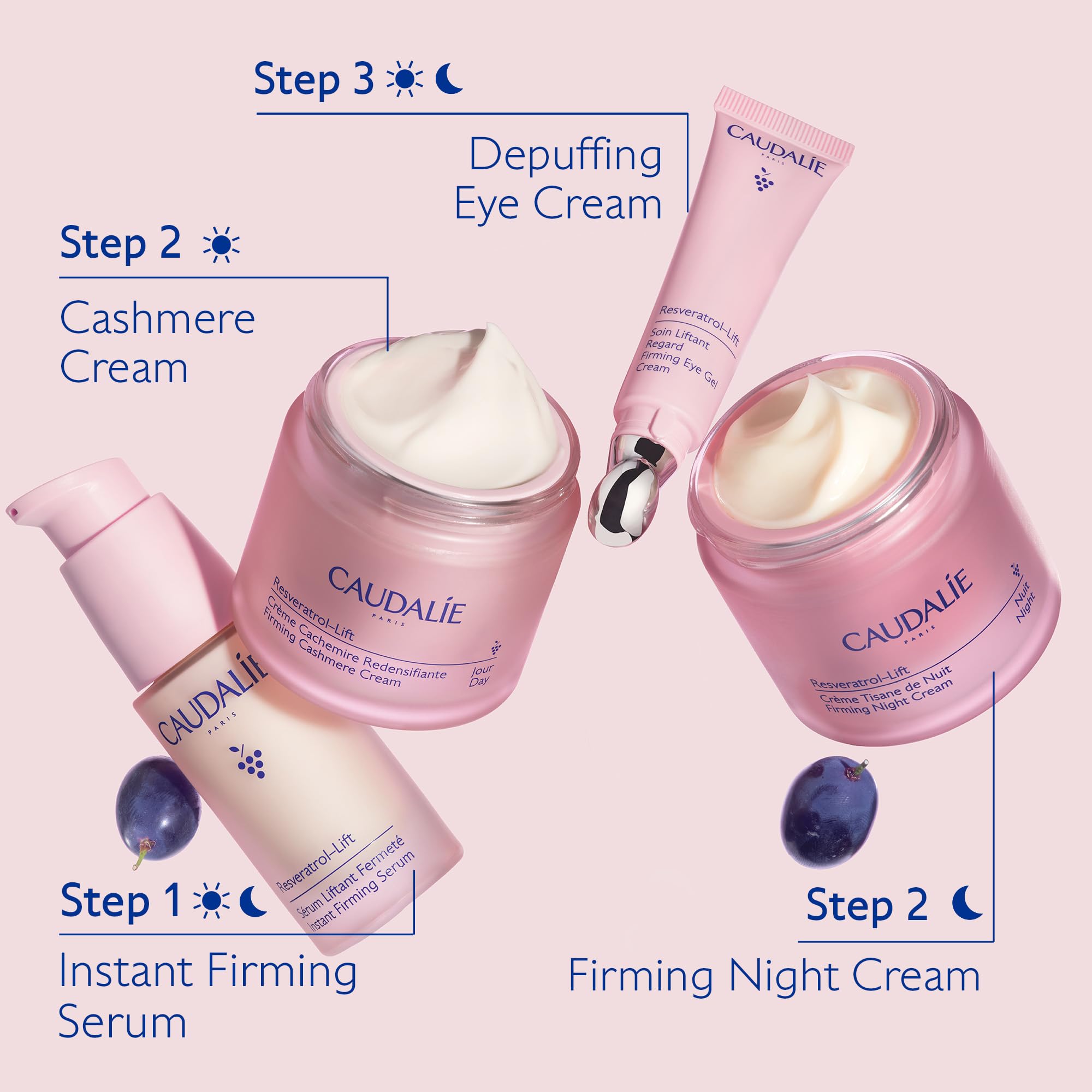 Caudalie Resveratrol Lift Firming Eye Cream - Anti-Aging, Firming & Lift Eye Cream 0.51 fl oz