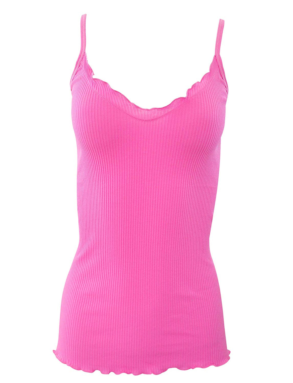 tittimitti BASIC COTTON Free Spirit Premium Quality 100% Cotton Women's Spaghetti Straps Top Made in Italy (601) — alternativ