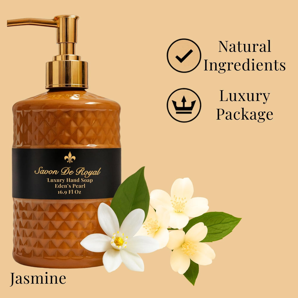 Savon De Royal Black Pearl Liquid Hand Soap - Liquid Hand Wash
