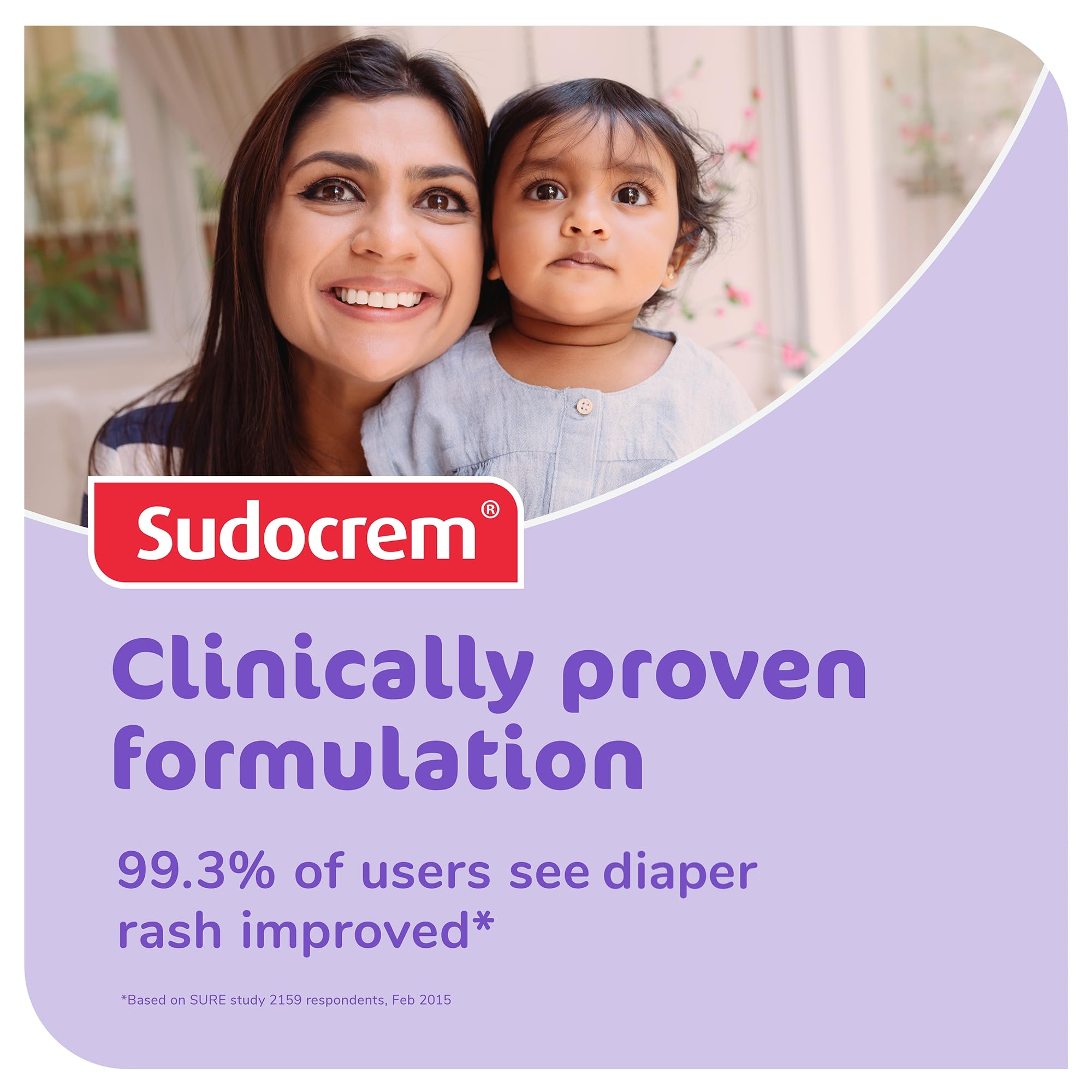 Sudocrem Baby Care Cream 125g - Diaper Rash Relief & Skin Protection