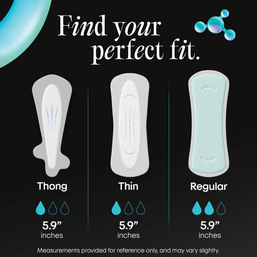 Kotex Regular Daily Pads - 56 Count | Soft and Breathable