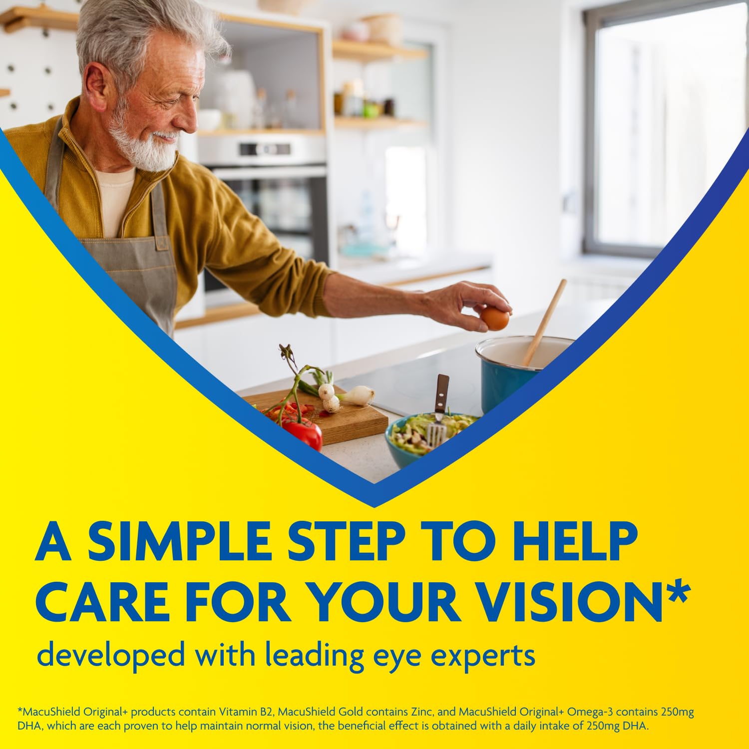 MacuShield Gold Eye Health Supplement - 90 Capsules with Lutein, Zeaxanthin & Antioxidants