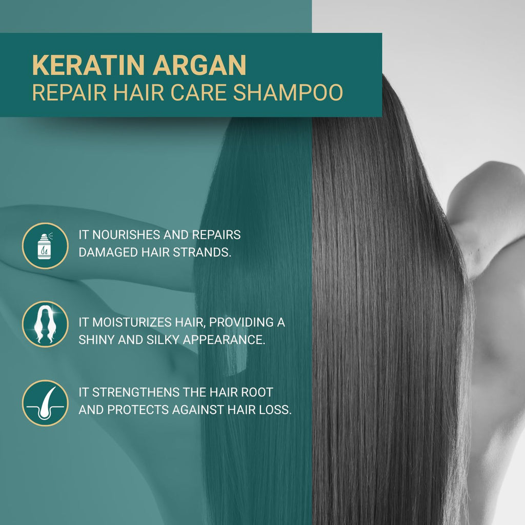 Bioxcin Keratin and Argan Restorative Extra Repair Techno Shampoo 300 ml