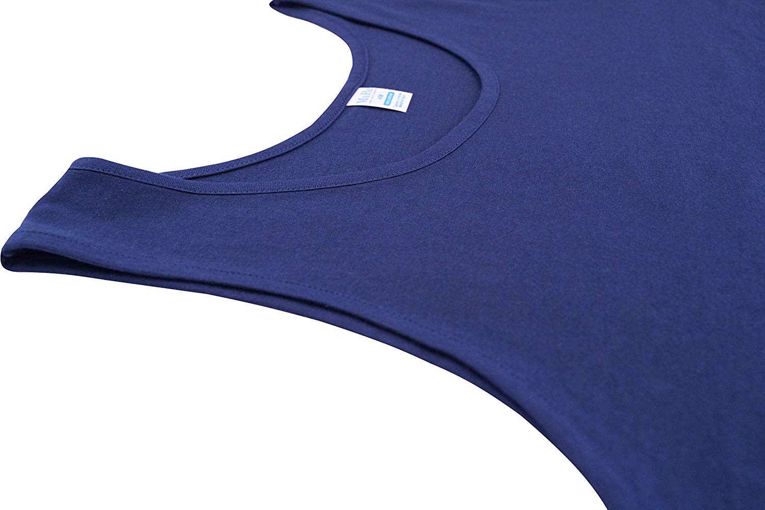 tittimitti MaRe Luxury Italian Underwear 100% Mako Cotton Men's Sleeveless Shirt. Proudly Made in Italy. — main product shot