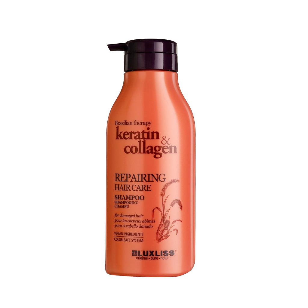 Luxliss Keratin Collagen Repairin Hair Care Shampoo 500 ml