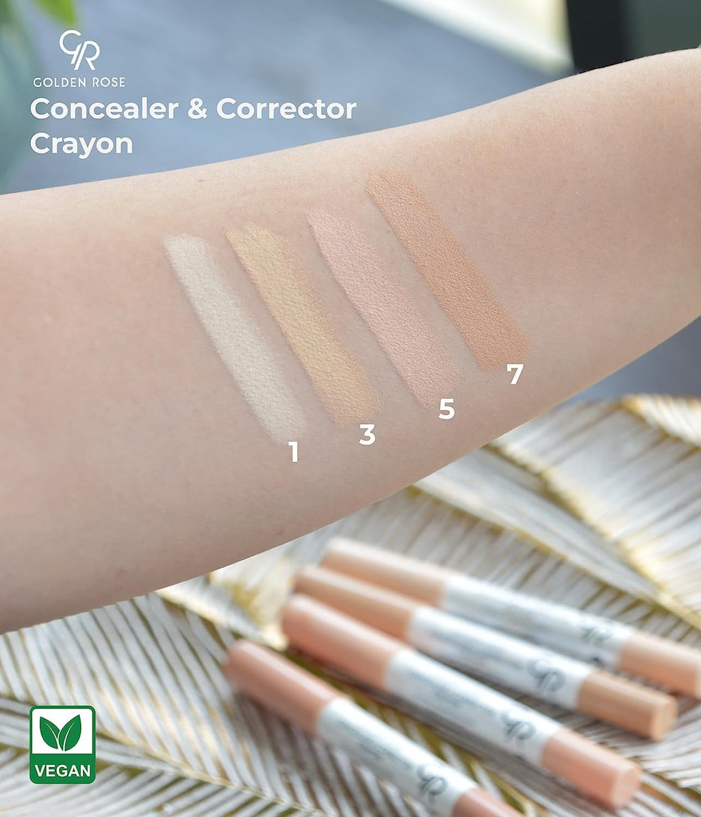 Golden Rose HD Concealer 04 Soft Focus SPF15 - Mini Concealer for Flawless Coverage