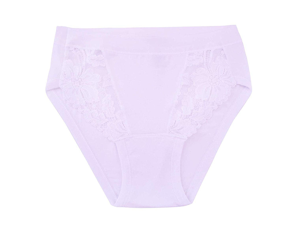 tittimitti EGI Luxury Modal Women's Lace-Trimmed Briefs Panties. Proudly Made in Italy.(714) — back view