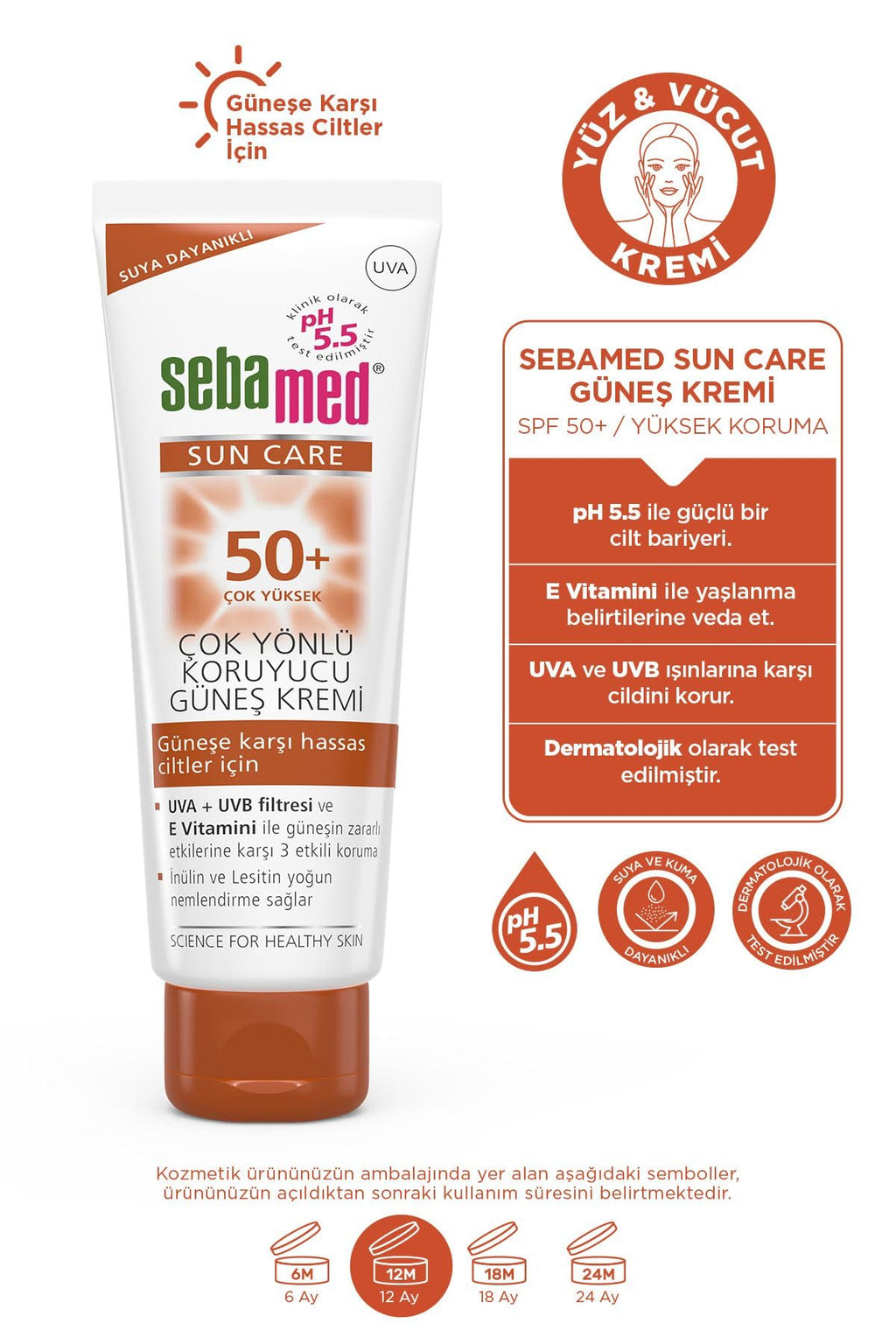 Sebamed Sun Cream Sun Cream 75 ml SPF 50+