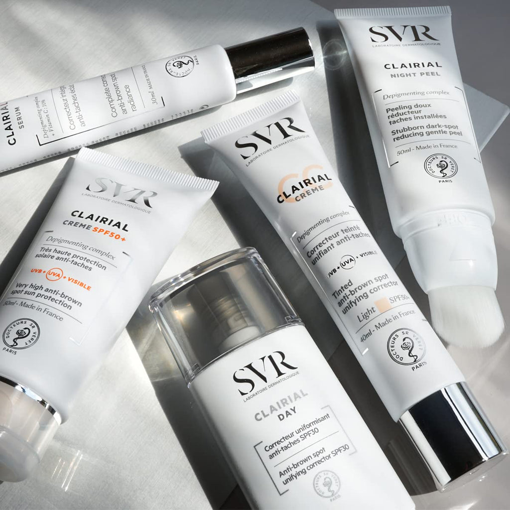 SVR Clairial Day SPF30 Dark Spot Cream: Fade Hyperpigmentation & Protect Skin with Face Cream with SPF for Even Skin Tone