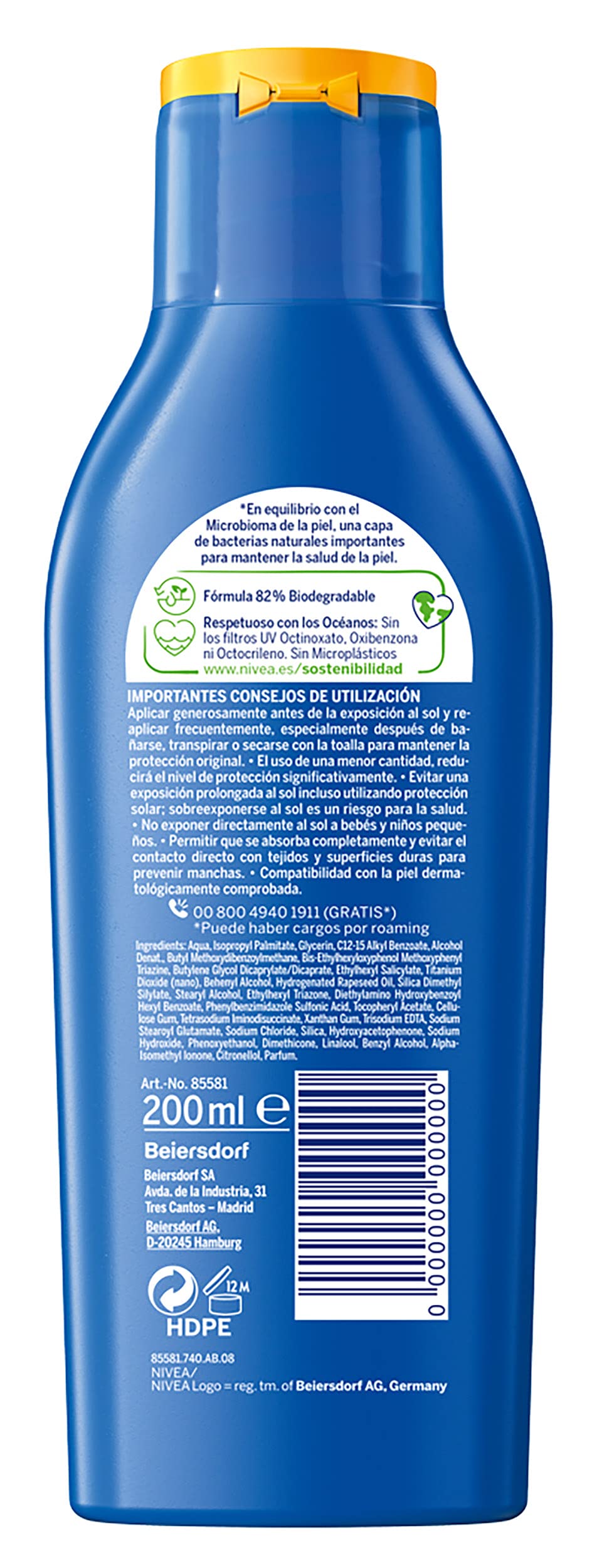 Nivea Sun Sunscreen Lotion SPF 30 - Moisturizing Protection | 200ml