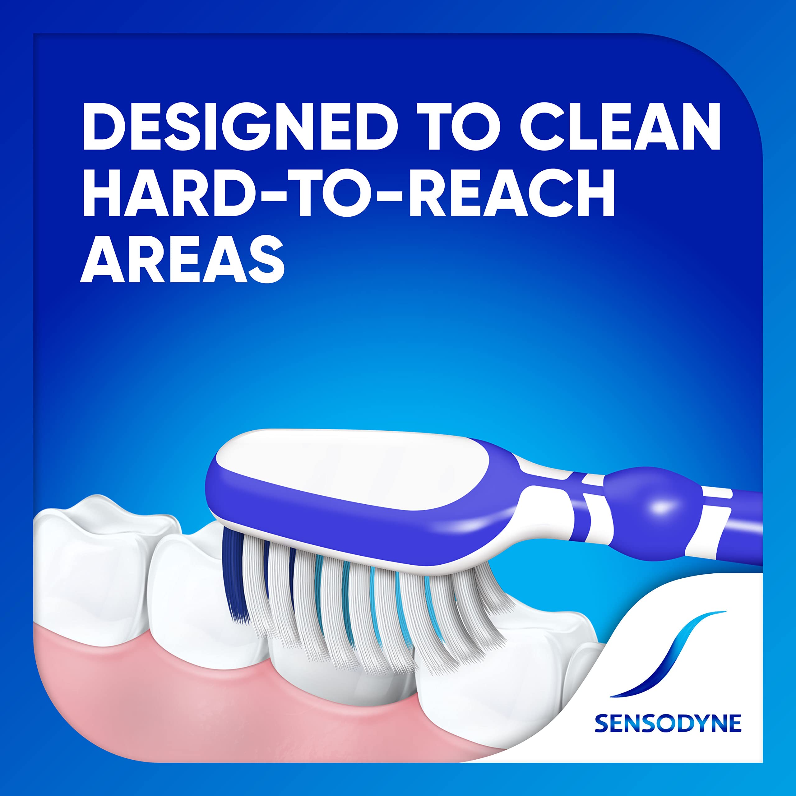 Sensodyne Soft Bristle Toothbrush for Sensitive Teeth - Gentle Oral Care Solution