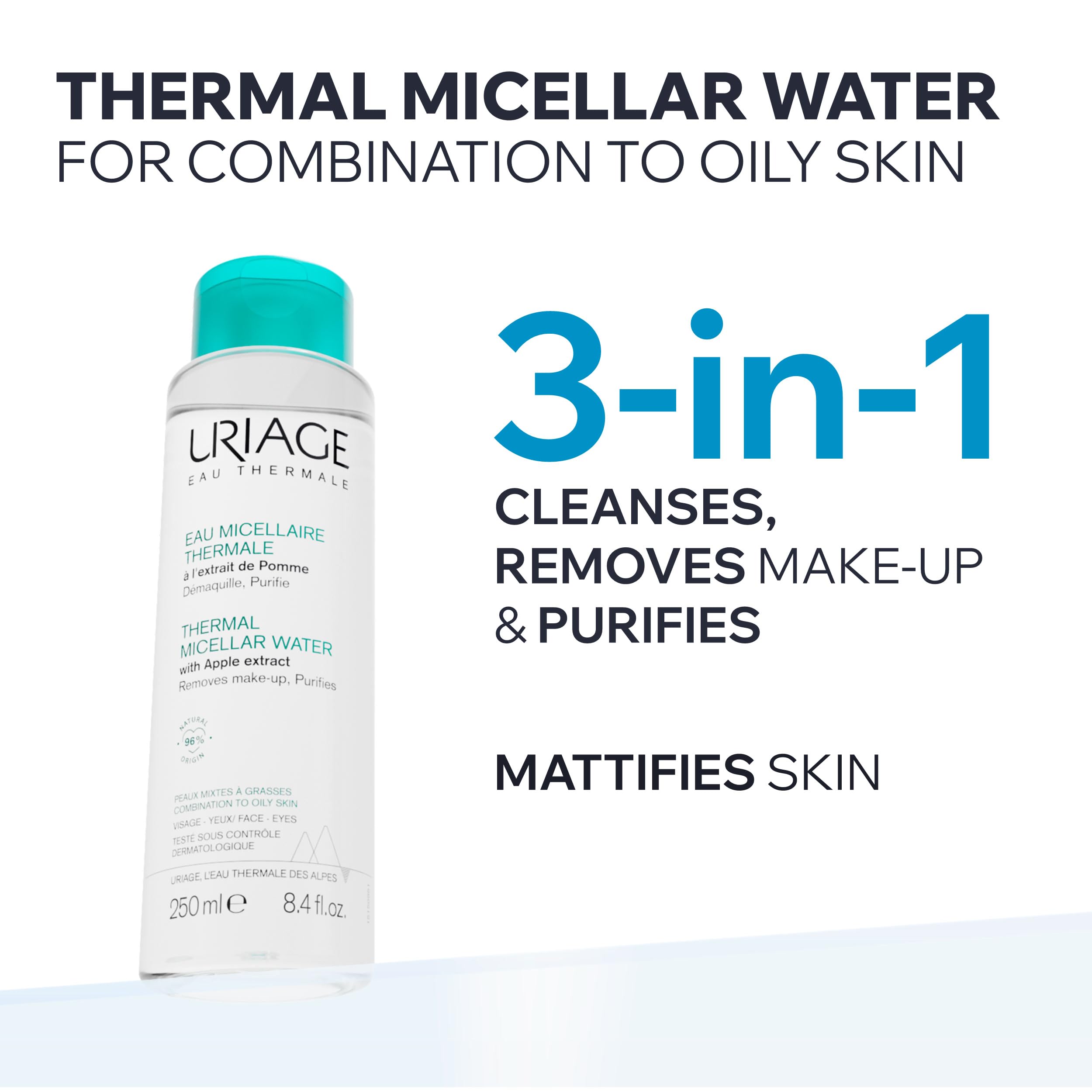 Uriage Uriage Thermal Micellar Water for Normal to Dry Skin - Gentle Skincare 250ml