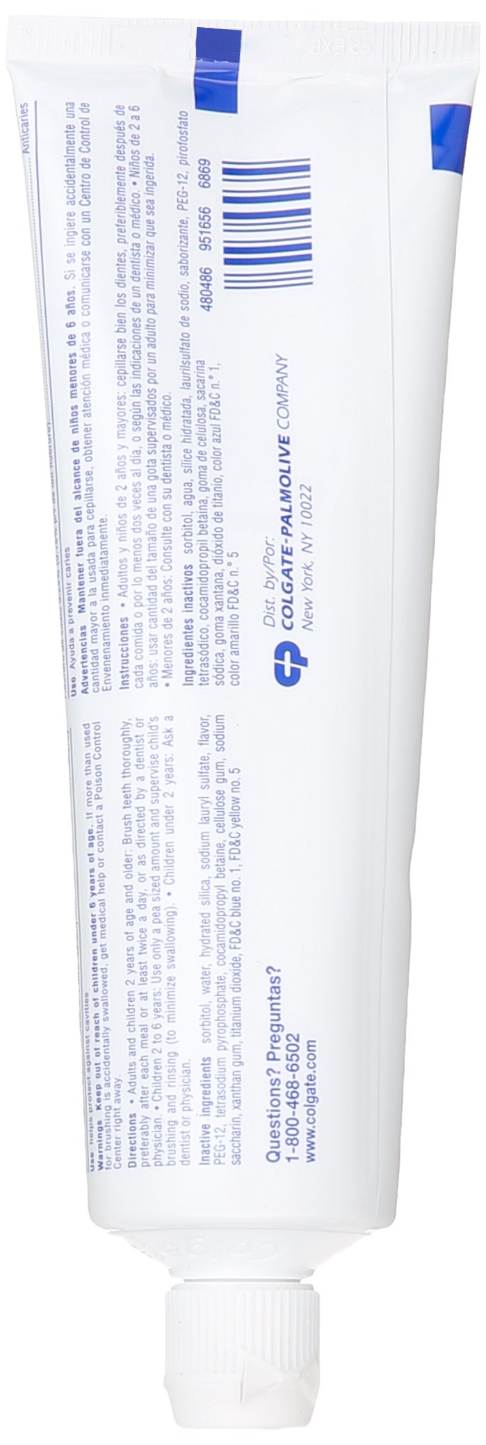 Colgate Triple Action Toothpaste 125ml - Mint Flavor - Anti-Caries, Whitening & Fresh Breath