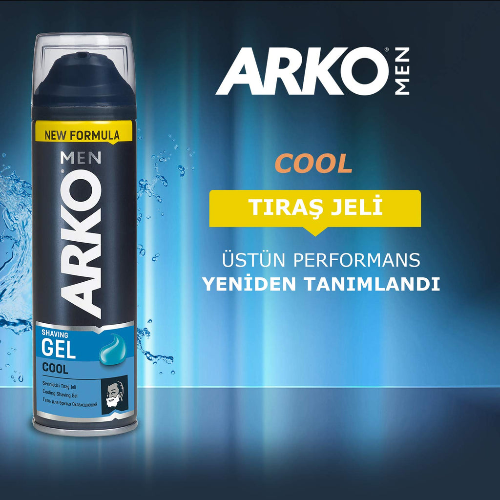 Arko Men Moisturizing Shaving Cream - Smooth Formula | 5.3 oz
