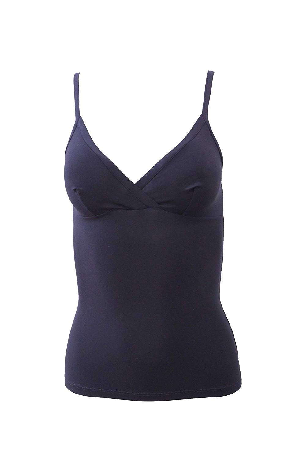 tittimitti EGI Luxury Modal Women's Spaghetti Straps Camisole. Proudly Made in Italy. — detail close-up
