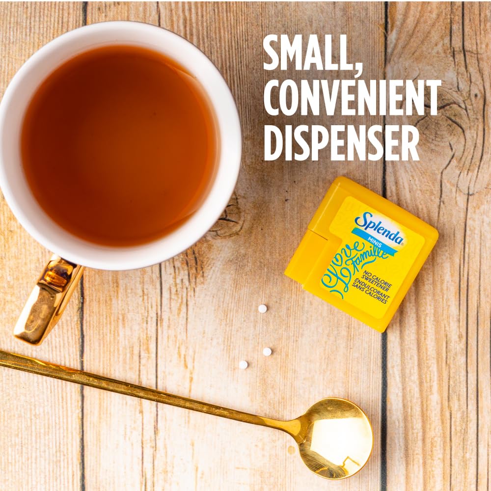Splenda Sugar Substitute Tablets - Low-Calorie Sweetener for Diabetics & Dieters