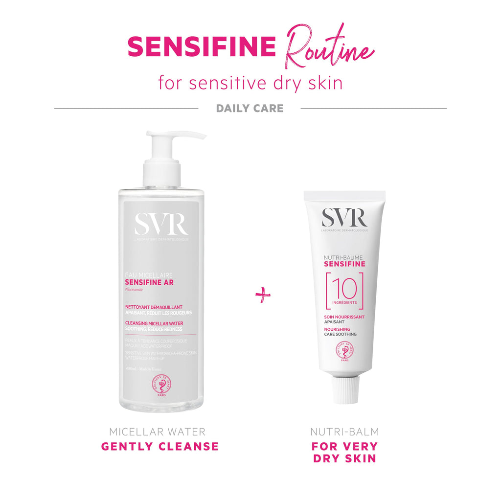 SVR Physiopure Cleansing Micellar Water - Gentle Makeup Remover for Sensitive Skin, Paraben-Free, 6.76 fl oz