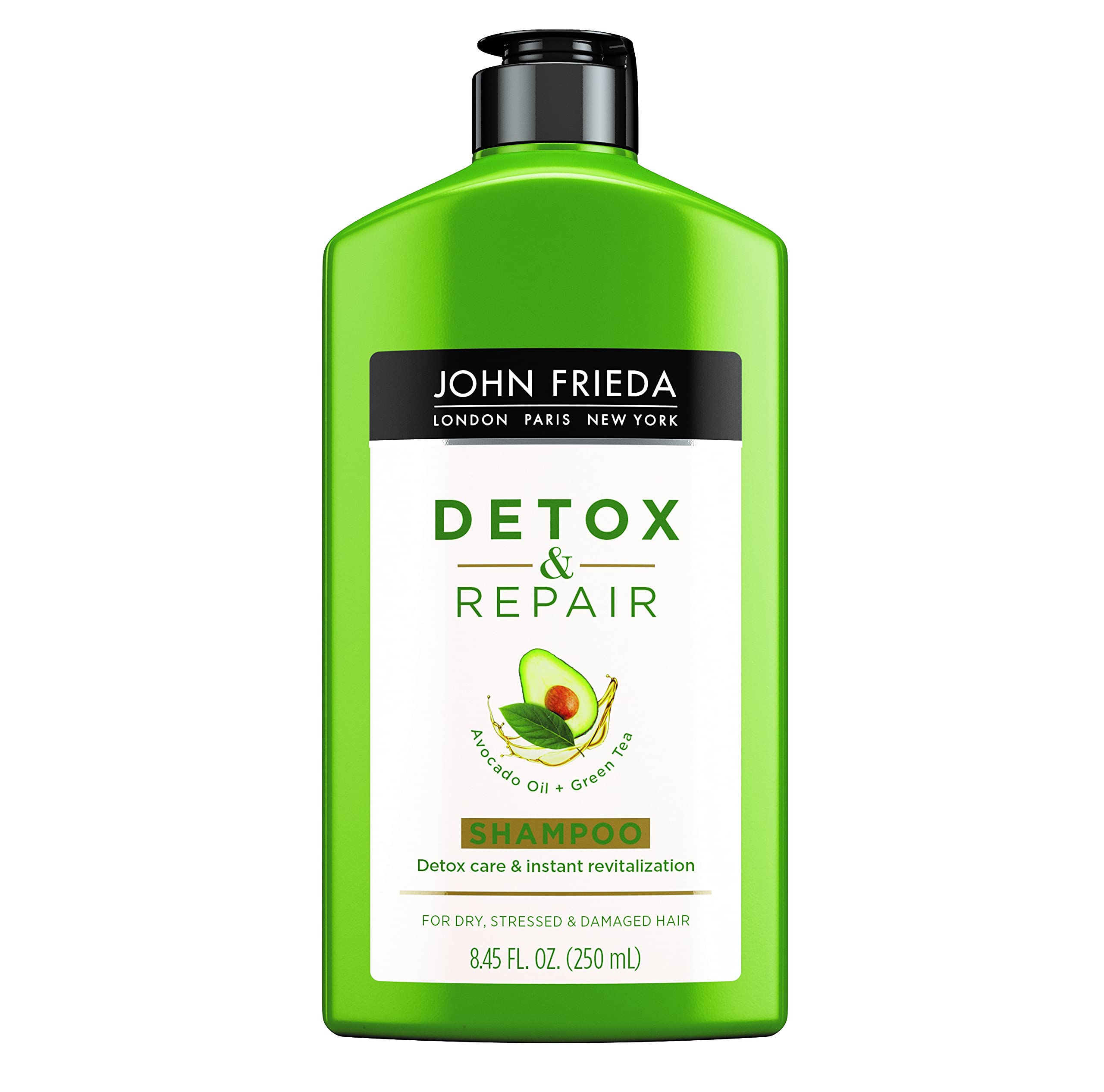 John Frieda Detox+Repair Shampoo - For Damaged Hair | 250ml