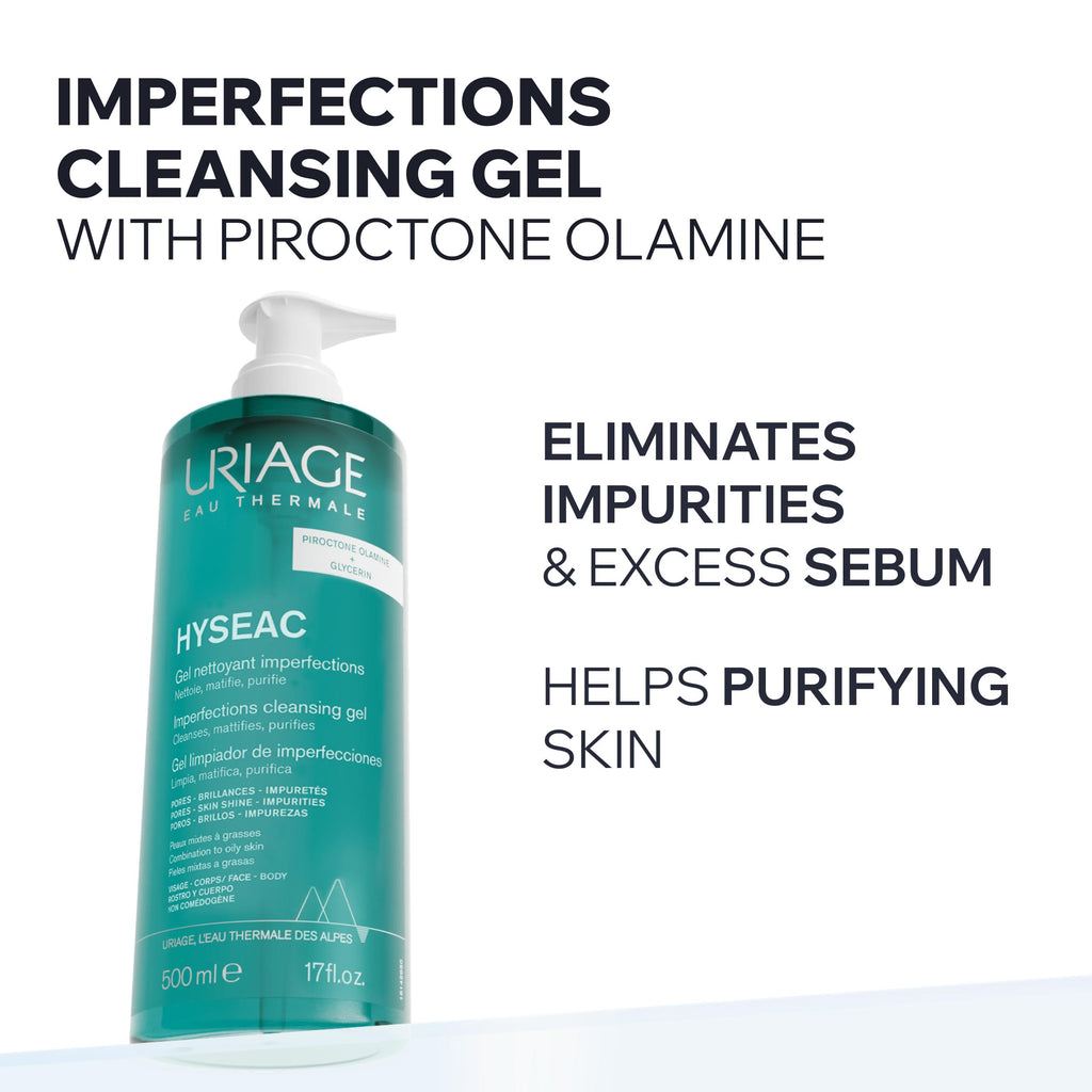 Uriage Hyseac Exfoliating Mask 100ml - Gentle Cleansing & Oil Control for Oily Skin