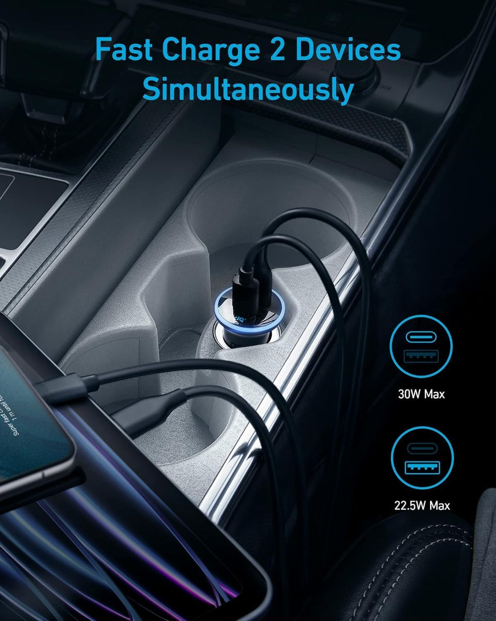 Anker <b>323</b> Car Charger (52.5 W), view 3