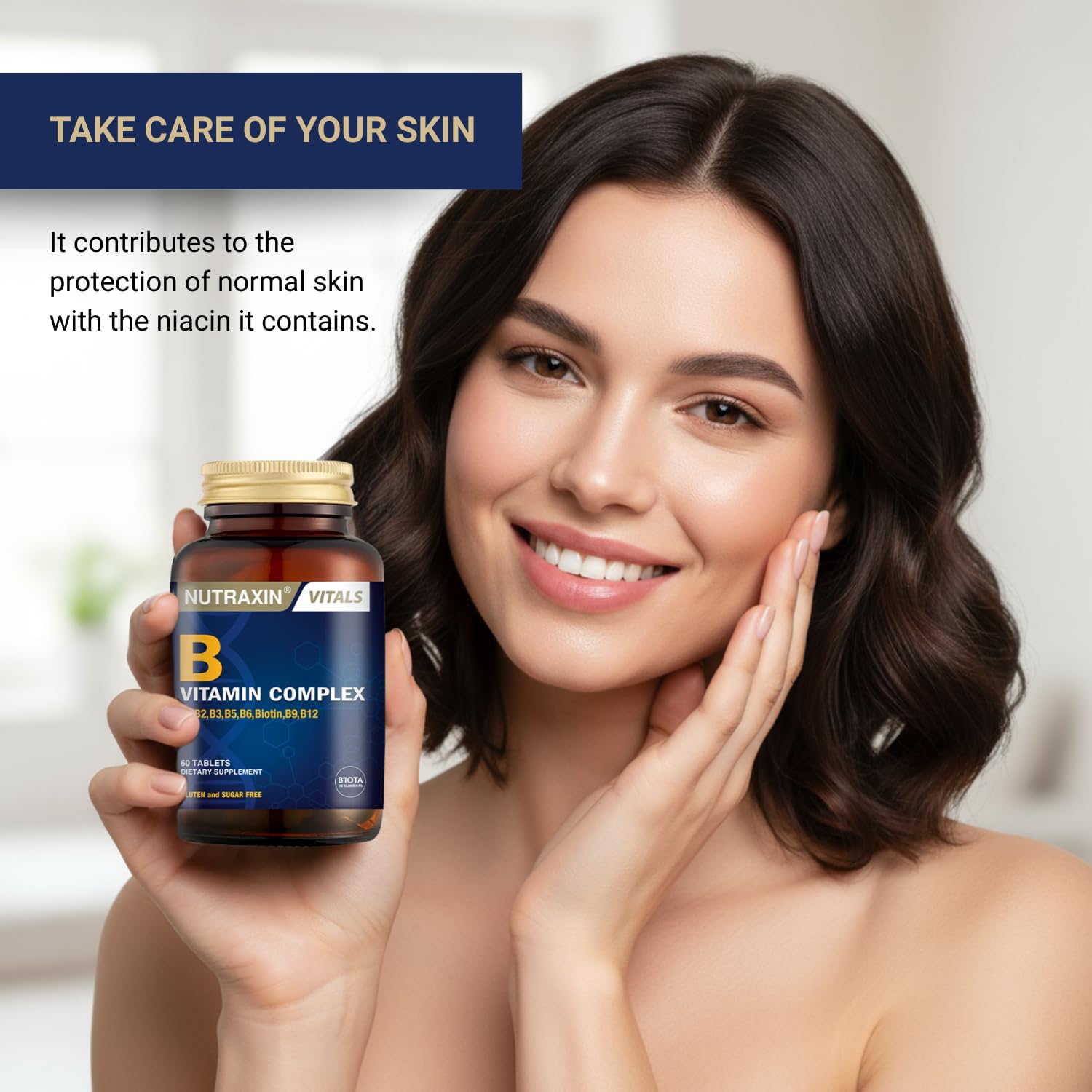 Nutraxin B Vitamin Complex 60 Tablets
