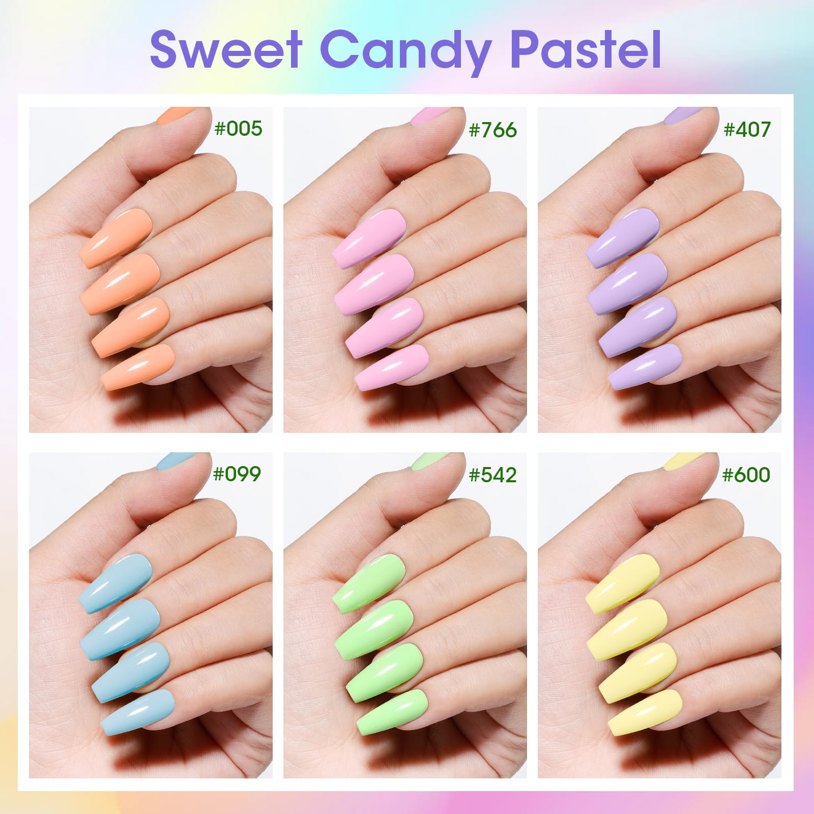 Pastel Pure 608 Nail Polish 13ml