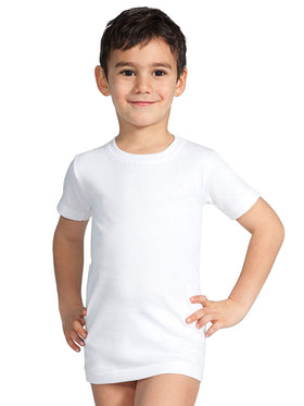 MaRe Premium Quality 100% Brushed Cotton Boy's Short Sleeve T-Shirt. Proudly Made in Italy (461)