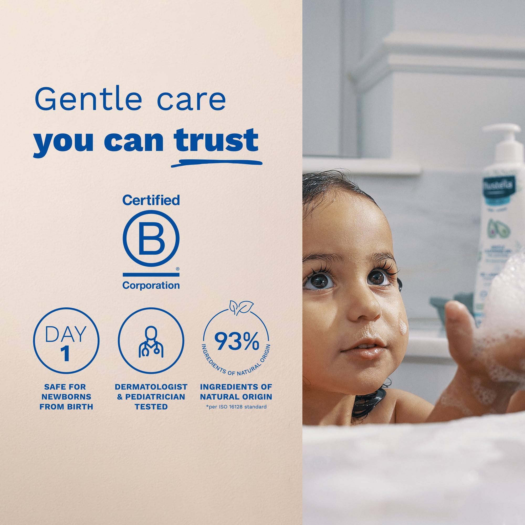 Mustela Gentle Cleasing Come 500 ML Newborn Shampoo