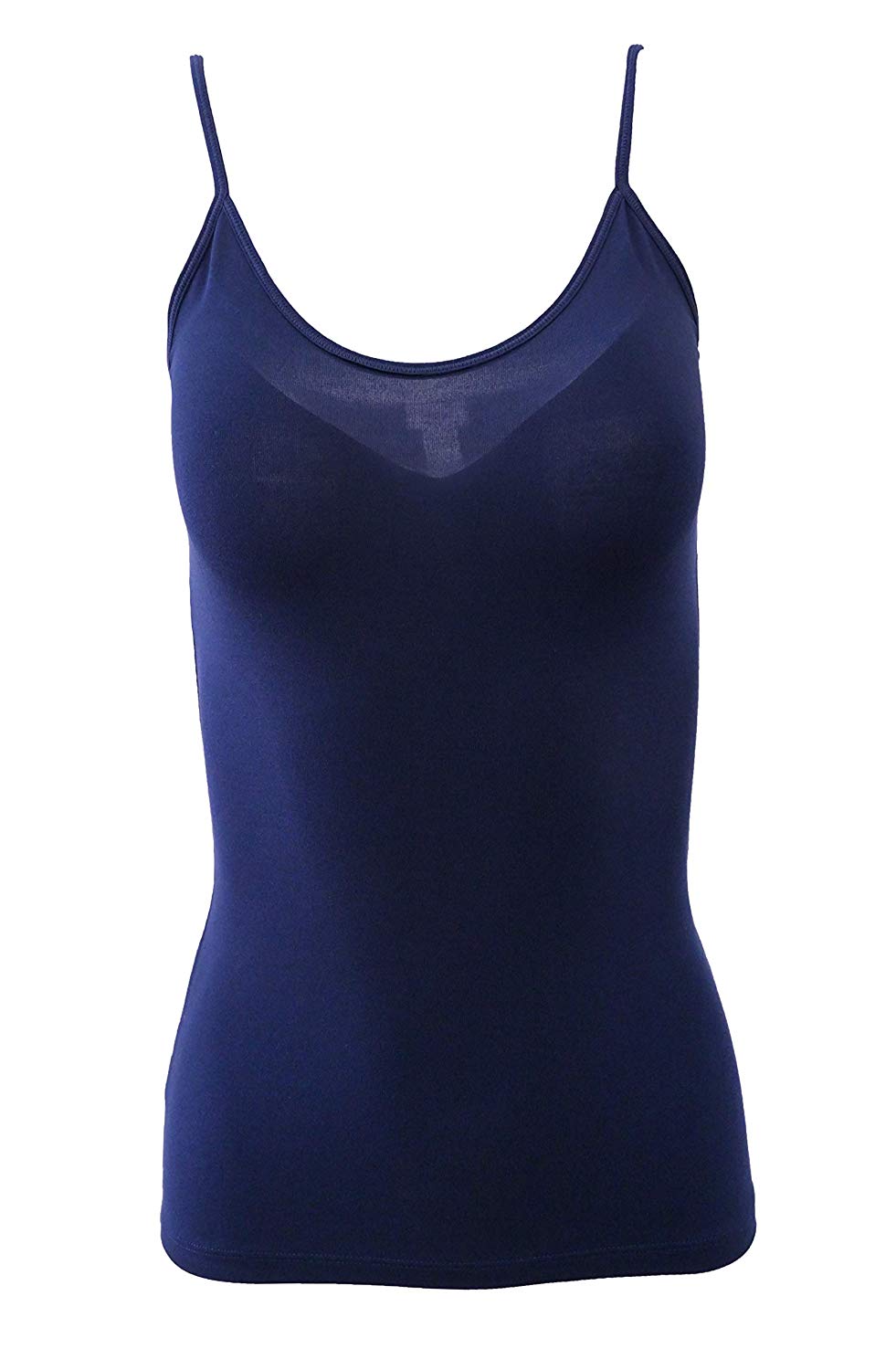 tittimitti EGI Luxury Modal Women's Spaghetti Straps Camisole. Proudly Made in Italy (1130) — detail close-up