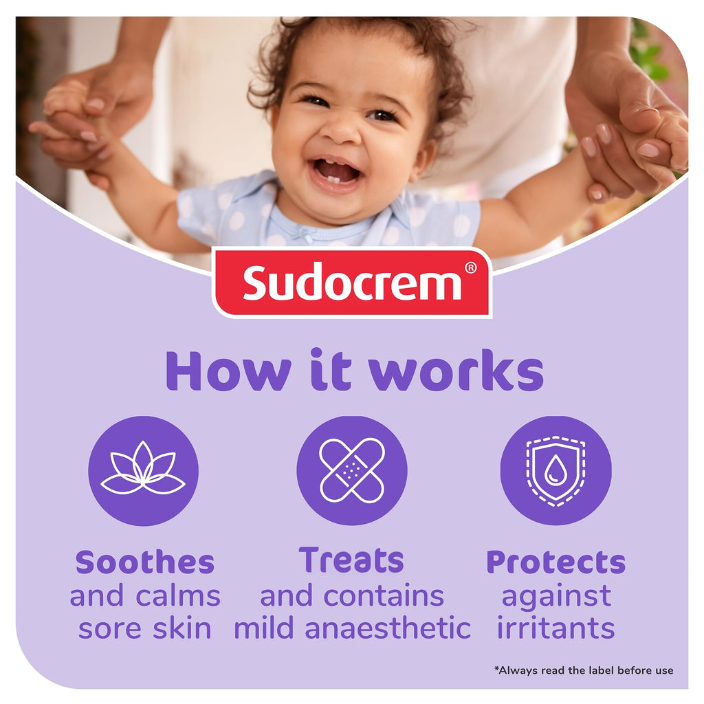 Sudocrem Baby Care Cream 250g - Soothe and Protect Baby's Skin