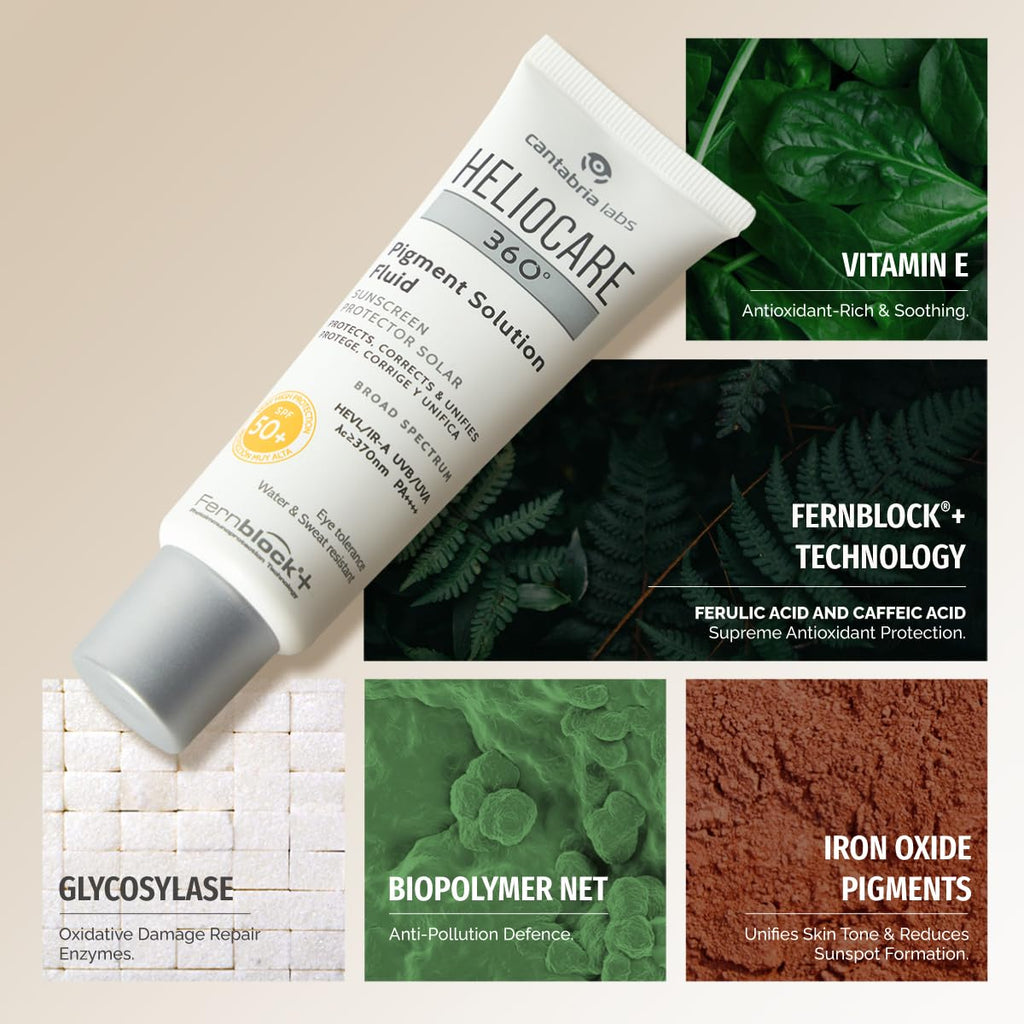 Heliocare 360 Pigment Solution Sunscreen Fluid SPF50+ 50ml
