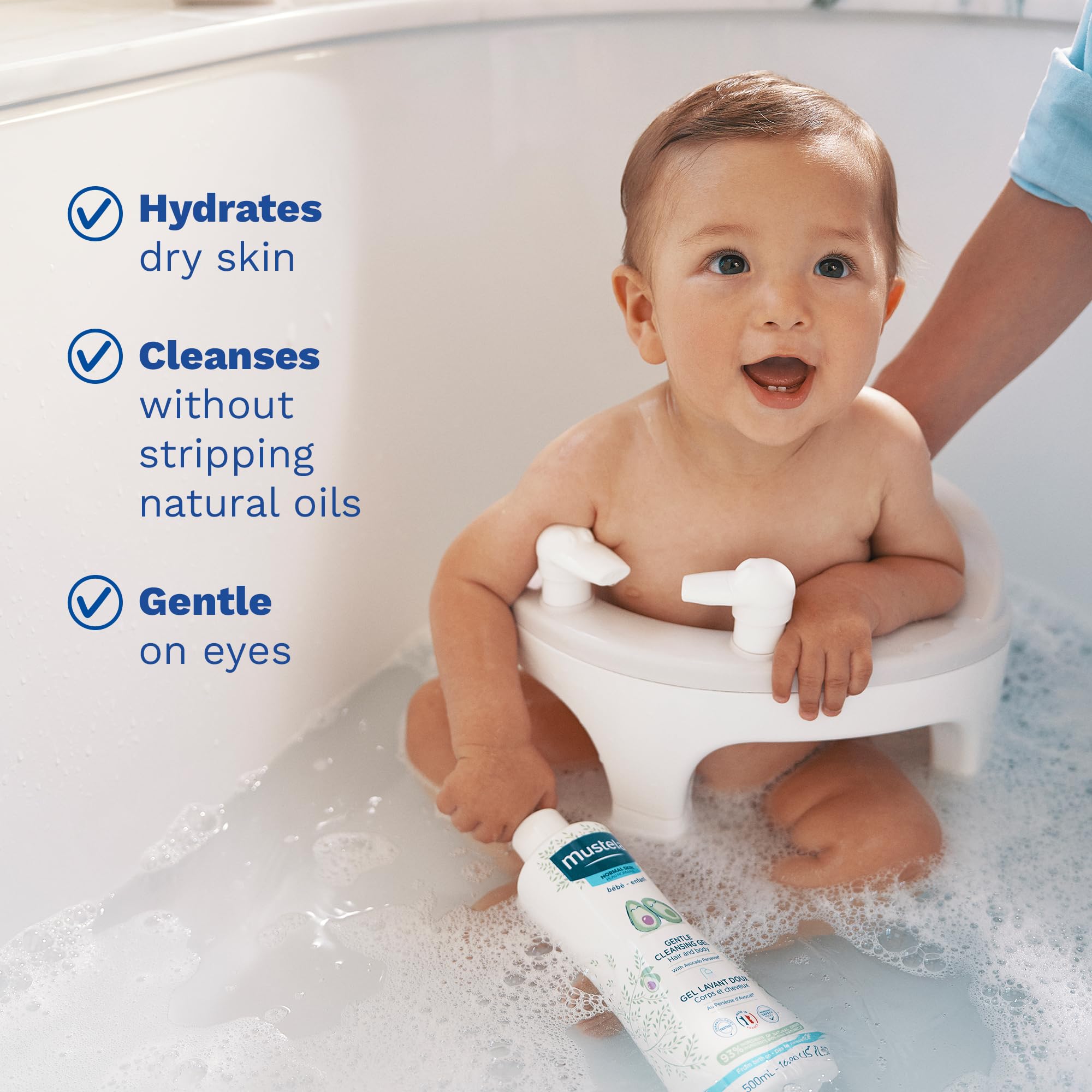 Mustela Gentle Cleasing Come 500 ML Newborn Shampoo