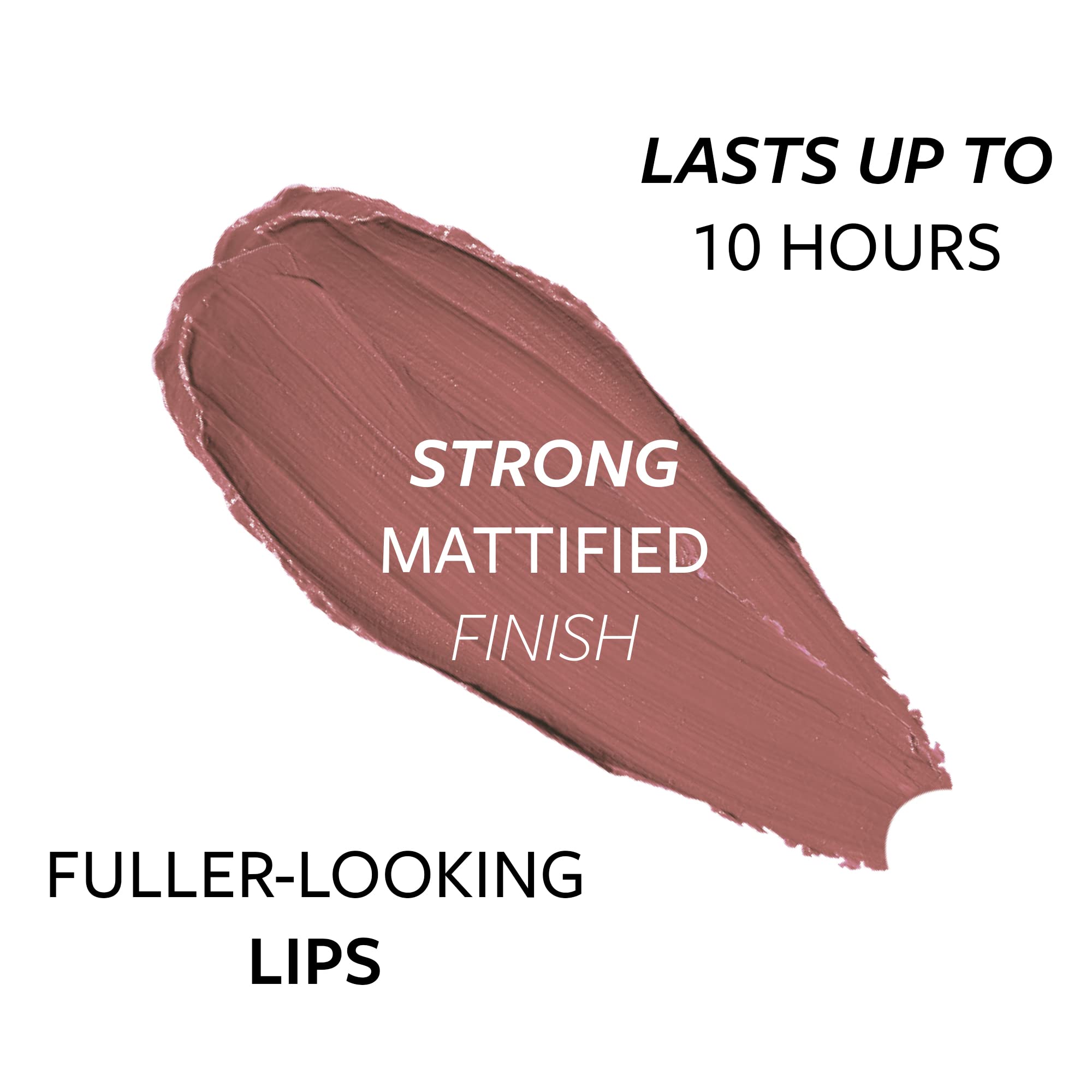 Pastel Daylong Liquid Lipstick 20 7ml - Long-Lasting Pastel Lipstick, Smudge-Proof Formula