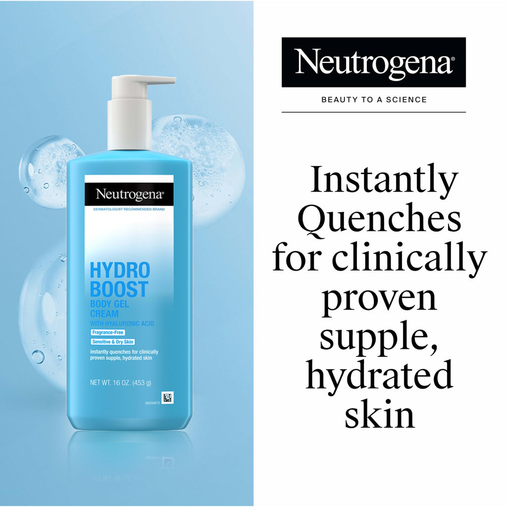 Neutrogena Hydro Boost Gel Body Lotion 400ML - Ultra Lightweight Moisturizer | Hydration