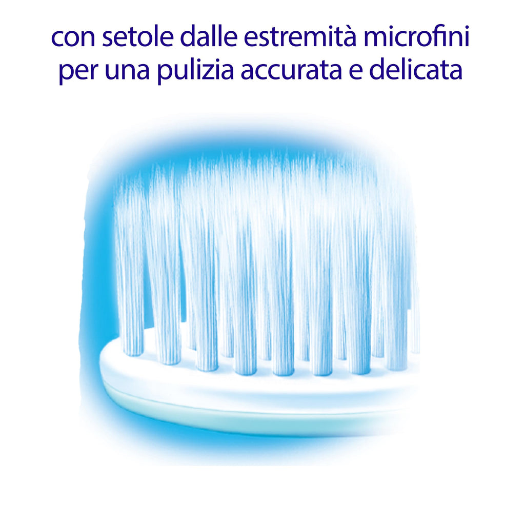 Meridol Extra Soft Manual Toothbrush for Sensitive Teeth and Gums - Gentle Oral Care Toothbrush